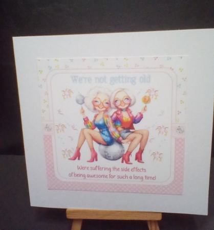 7x7 The effects of getting older choice of four mii kit by Benita Jenkinson