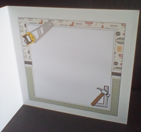 7x7 Dad is my name carpentry is my game choice of four mini kit by Benita Jenkinson
