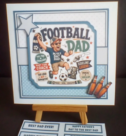 5x7 6x6 DADS set 3 by Benita Jenkinson