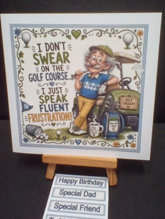 I Dont Swear Mini Kit   by Benita Jenkinson