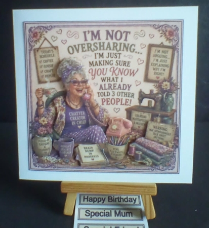 Im Not Oversharing Mini Kit    by Benita Jenkinson