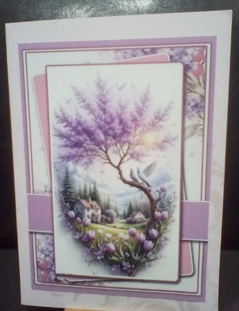 5x7 ~ Blooming Lilac by Benita Jenkinson