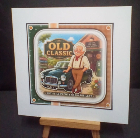 Old Classic Mini Kit Birthday/Fathers Day by Benita Jenkinson