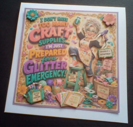 Glitter Emergency Mini Kit   by Benita Jenkinson