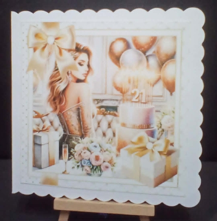 7x7 Sweet 21st birthday wishes choice of four mini kit Featured Gallery Photo