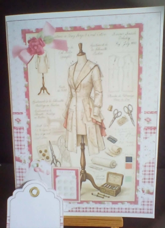 A5 sewing ephemera choice of four mini kit by Benita Jenkinson
