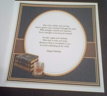 8x8 I Love Whisky Mini Decoupage Kit - x4 A4 sheets by Benita Jenkinson