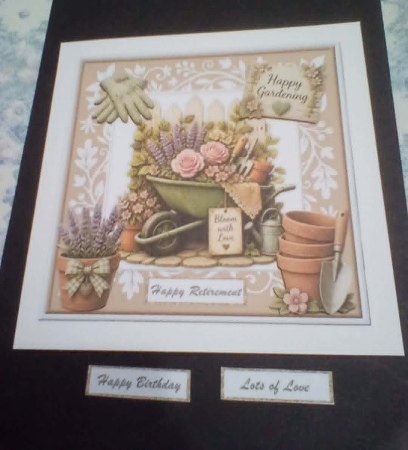 Happy  Gardening   7x7   Mini Kit by Benita Jenkinson