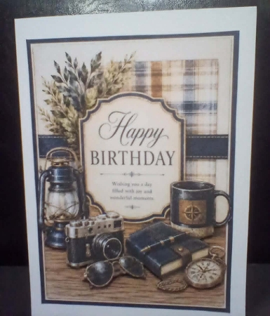 Male Birthday 5x7  by Benita Jenkinson
