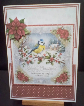 CHRISTMAS HOLLY BIRDS by Benita Jenkinson
