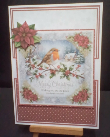 CHRISTMAS HOLLY BIRDS by Benita Jenkinson