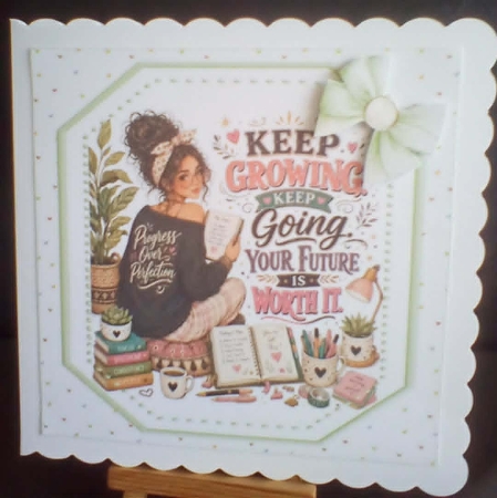 7x7 inspirational quotes for the young lady choice of four mini kit by Benita Jenkinson