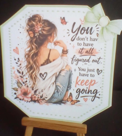 7x7 inspirational quotes for the young lady choice of four mini kit by Benita Jenkinson