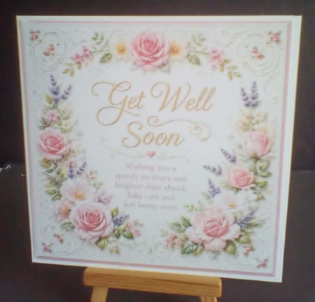 get well soon floral by Benita Jenkinson