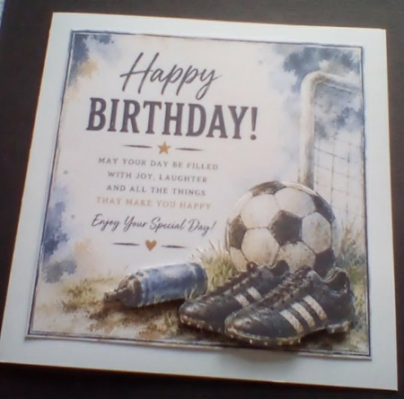 7x7 sport Soccer  by Benita Jenkinson