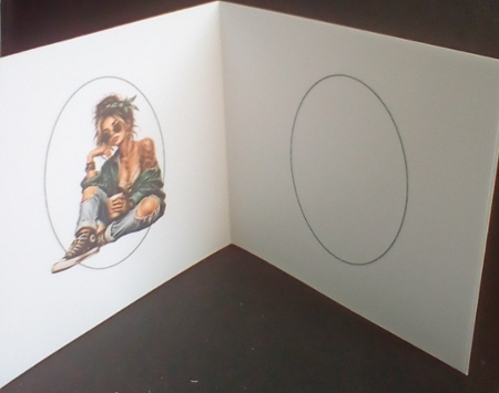 7x7 Special young lady wishes choice of four mini kit by Benita Jenkinson
