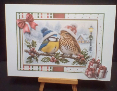 Christmas Tweetings Mini Page Kit by Benita Jenkinson