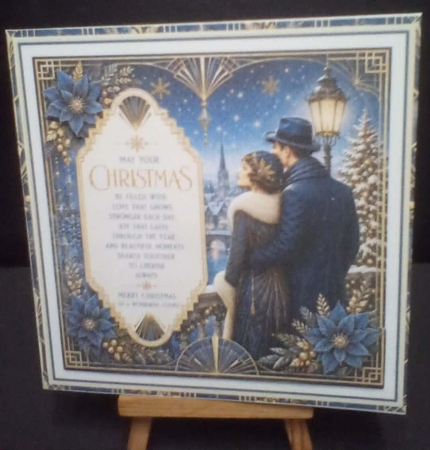 To A Wonderful Couple At Christmas by Benita Jenkinson