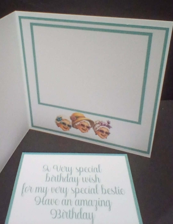 Bestie Birthday 7 x 7 Card by Benita Jenkinson