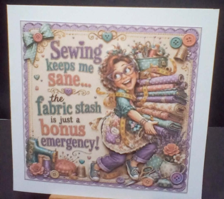 Sewing Keeps Me Sane Mini Kit     by Benita Jenkinson