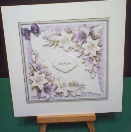 Lilies and Lace  7x7 Mini Kit by Benita Jenkinson