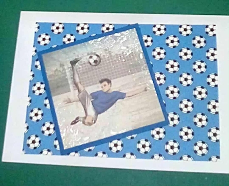 Football Background by Benita Jenkinson