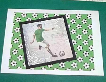 Football Background by Benita Jenkinson