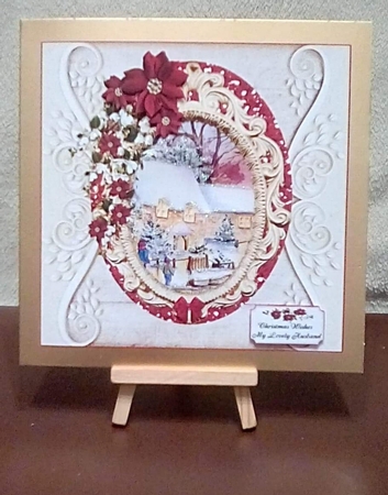 WIFE,HUSBAND,MUM & DAD CHRISTMAS MULTI SENTIMENT CHRISTMAS SCENE 2 by Benita Jenkinson