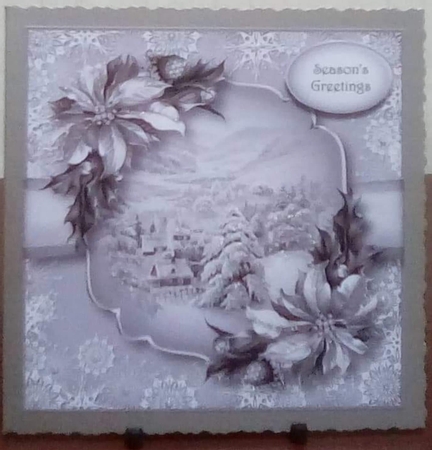 Snowflakes Border Quick Topper Bumper Kit by Benita Jenkinson