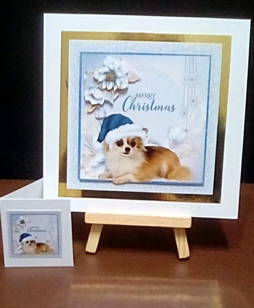 Chihuahua Christmas Mini Kit by Benita Jenkinson