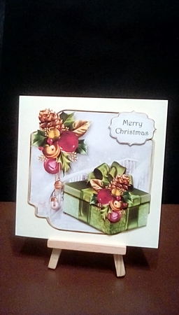 Christmas Gift Shaped Topper Bumper Kit by Benita Jenkinson