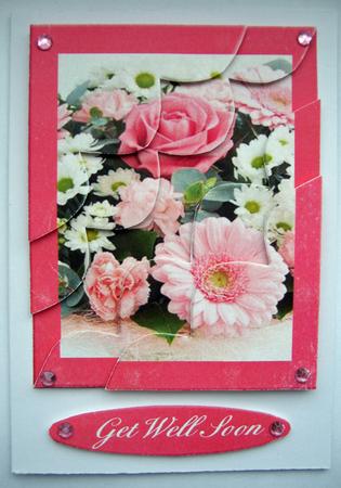 Pretty Pinks Scalloped Corner Stacker by Berit Zakrisson