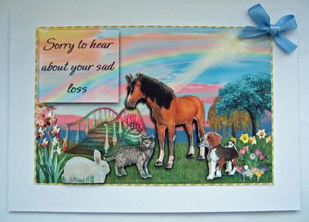 Pet Loss Sympathy by Berit Zakrisson
