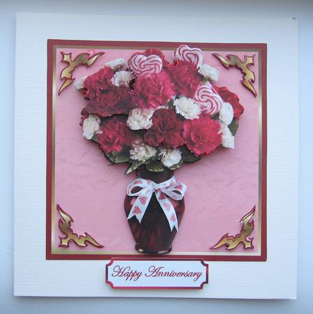 Romantic Carnations by Berit Zakrisson