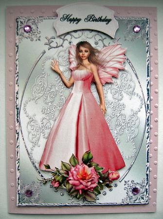 Pink Flower Fairy by Berit Zakrisson