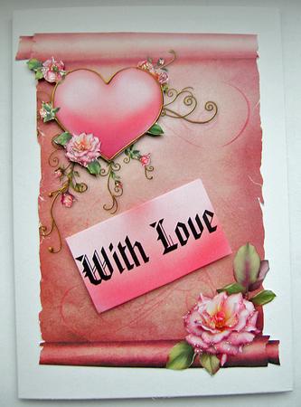 Heart Scroll by Berit Zakrisson