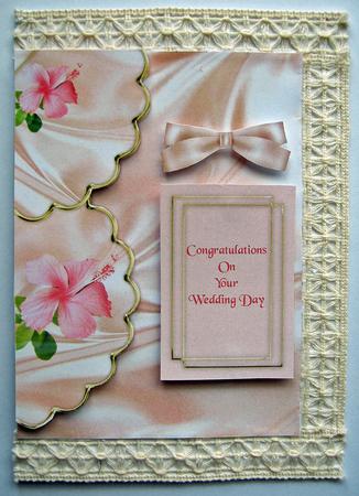 Wedding Congratulations Card by Berit Zakrisson