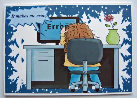 It's Just One of Those Days! A4 Topper by Berit Zakrisson