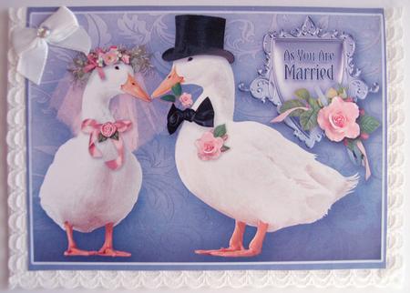 As You Are Married A4 Card Front by Berit Zakrisson