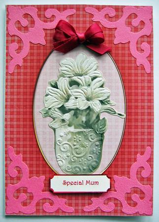 Luscious Berries A5 Card Front or Insert by Berit Zakrisson