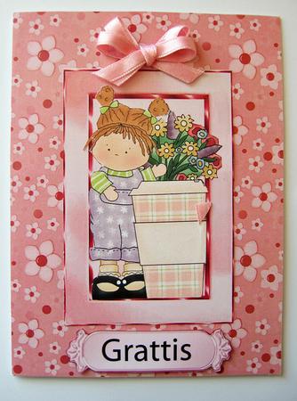 Daisy Daisy Backing Paper in Red Featured Gallery Photo