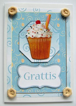 Blue Cupcake Featured Gallery Photo