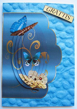 Butterfly Fantasy Scallop Edge by Berit Zakrisson