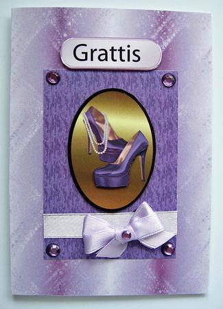 Duo Shoe Card by Berit Zakrisson