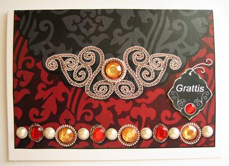Gothic Envelope Card by Berit Zakrisson