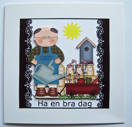 Father's Day - Gardening Dad by Berit Zakrisson