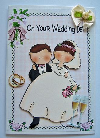 On Your Wedding Day, A4 Topper by Berit Zakrisson