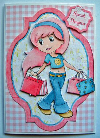 Shopping Spree with Decoupage by Berit Zakrisson