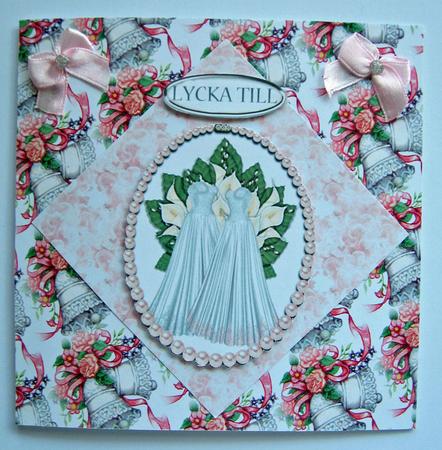 Wedding Bells Background White by Berit Zakrisson