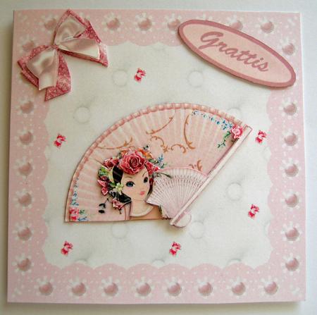 Square Cut-out Lace Frames - Set 2 by Berit Zakrisson